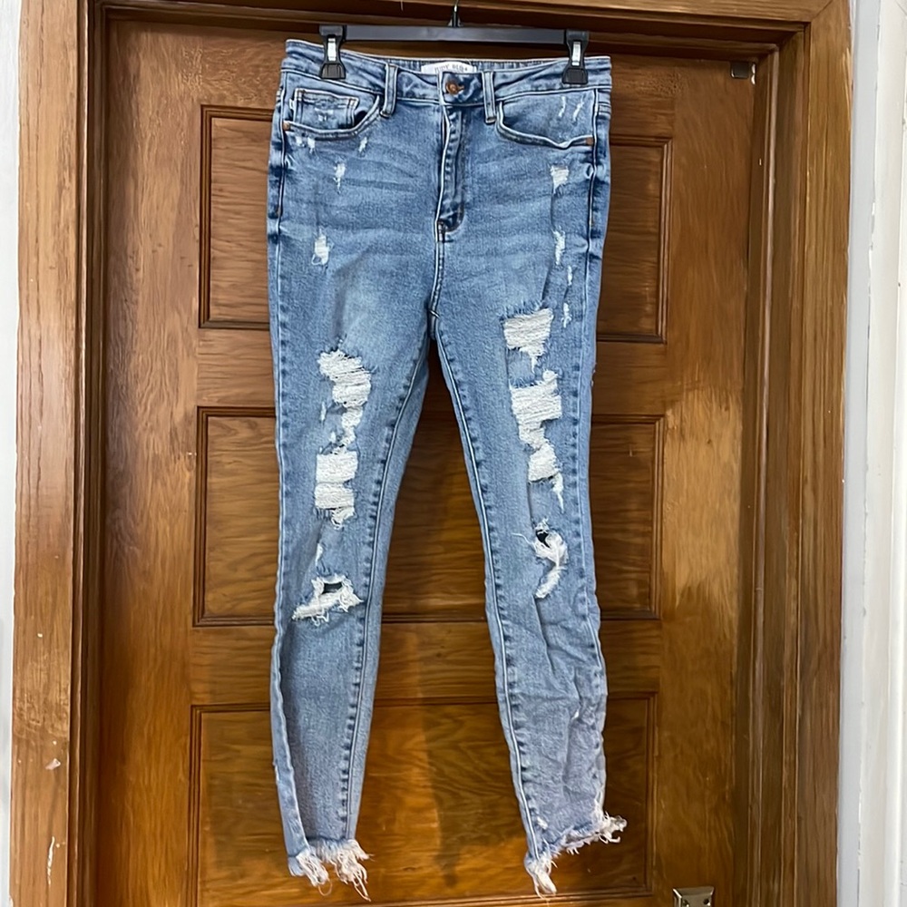 Judy Blue Los Angeles Skinny Fit 9/29 Light Wash